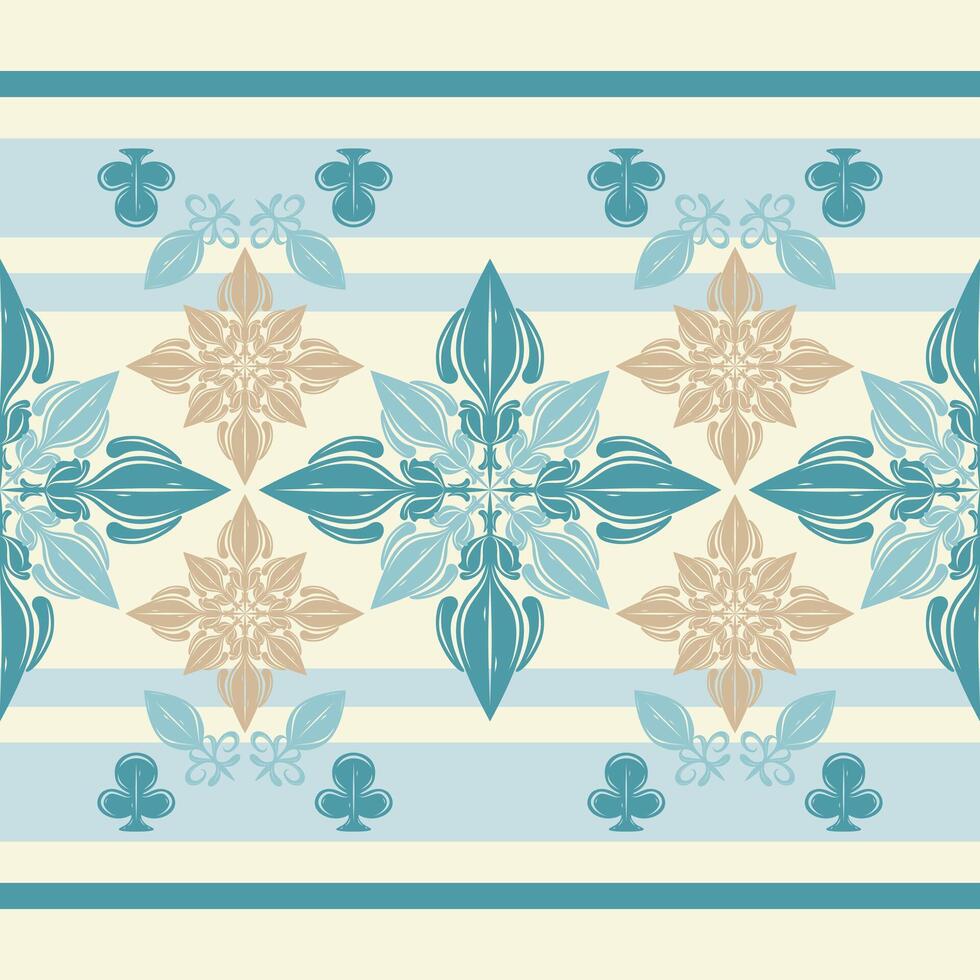 Fine Art Elaborate Handmade Table cloth frame luxury ornament scroll medieval baroque gold blue design seamless border pattern. Opulence Abstract Spade Blooming for fashion Clothes fashion garment rug vector