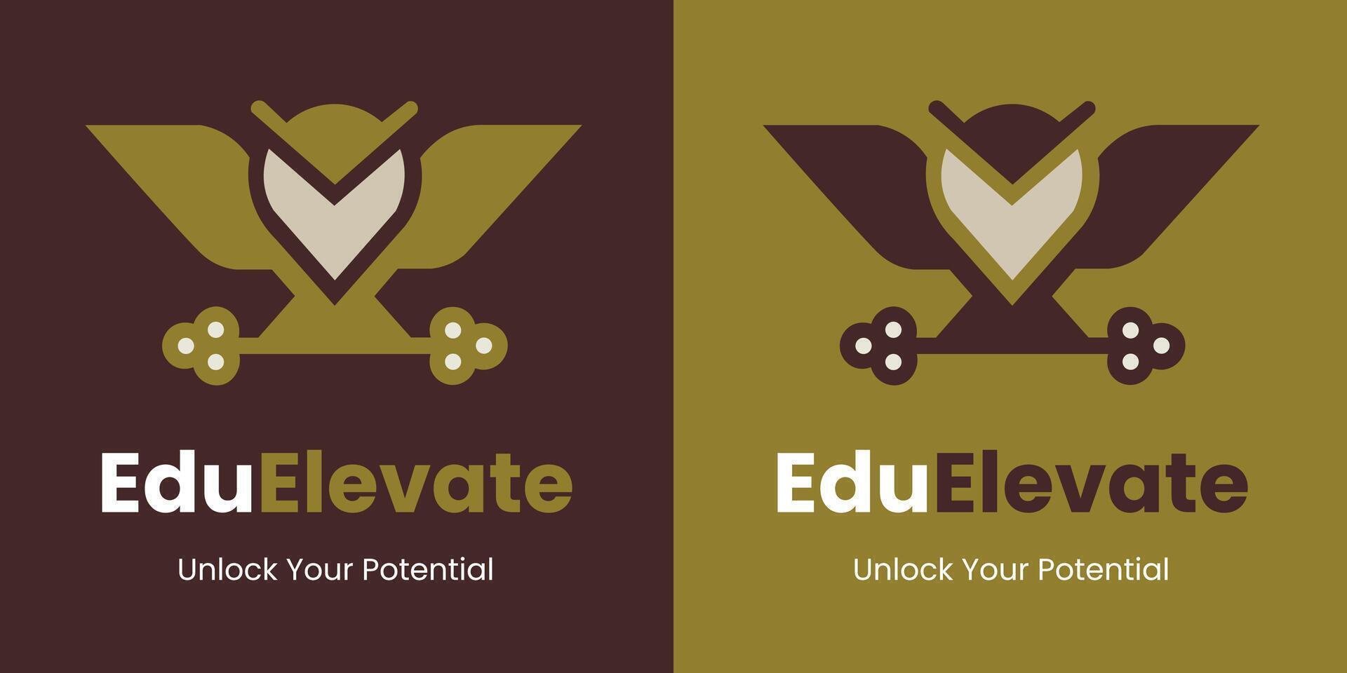 Edu Elevate Logo vector