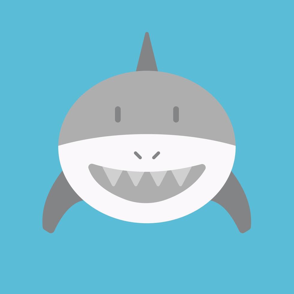 Shark icon. Stock Illustration vector