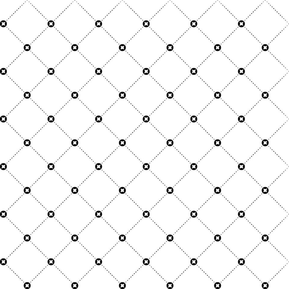 Graphic Line Pattern with Geometric Grid on Clear Background vector