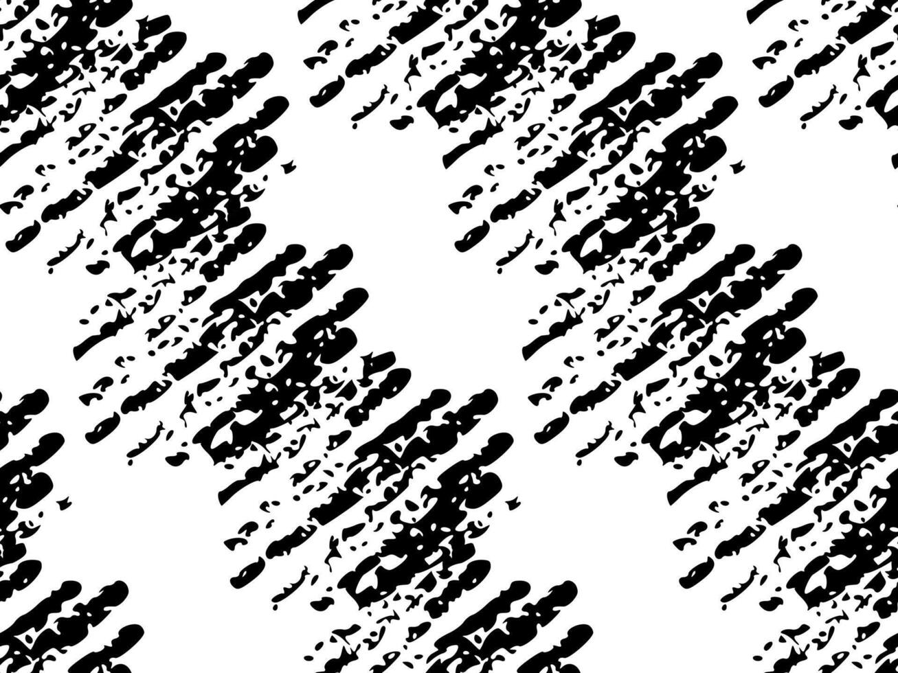 Seamless chalk abstract grunge pattern with hand drawn scribbles in crayon style on white background. Repeating sketch design with textured lines, perfect for wrapping paper, kids products, textile vector