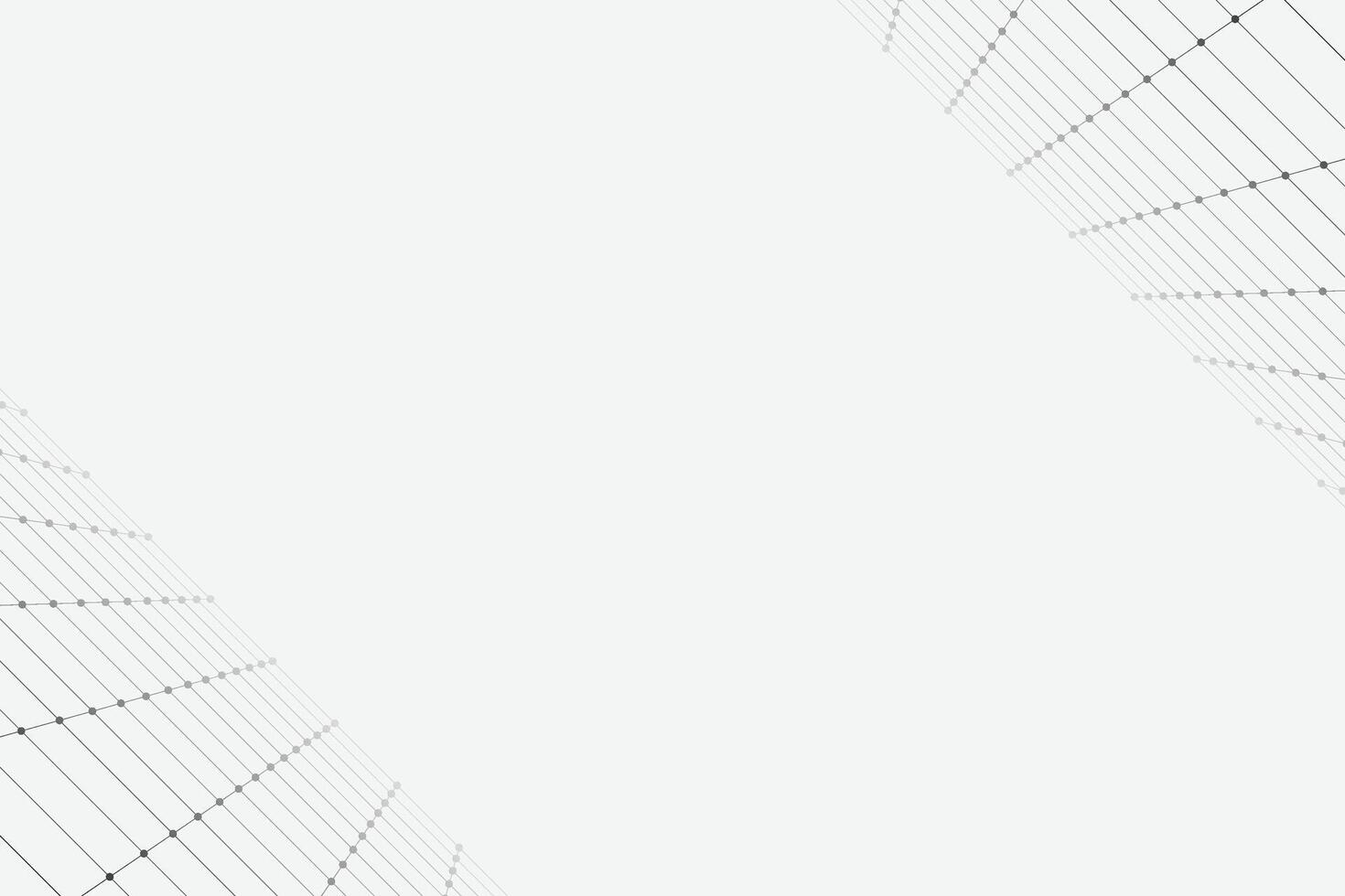 Perspective grid. Digital space on a white background. vector