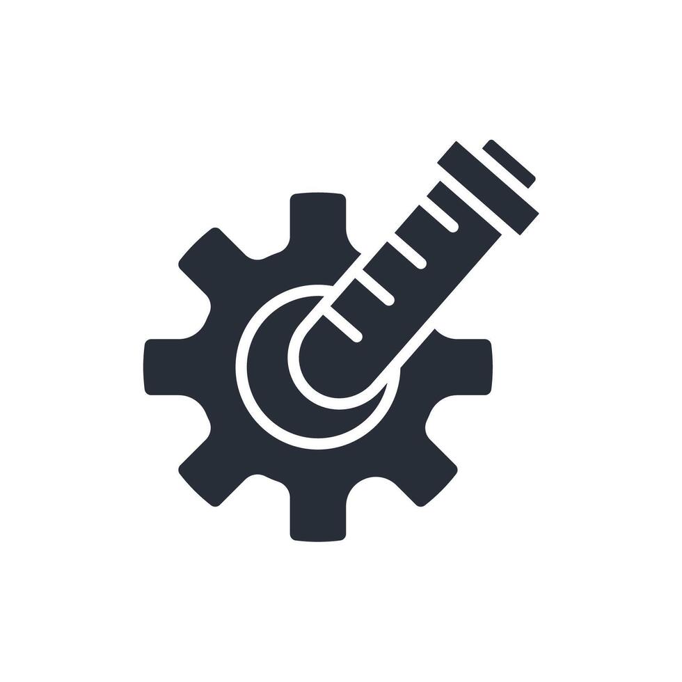 experimental icon flat icons design vector