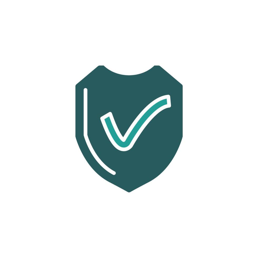 protection icons colors design vector