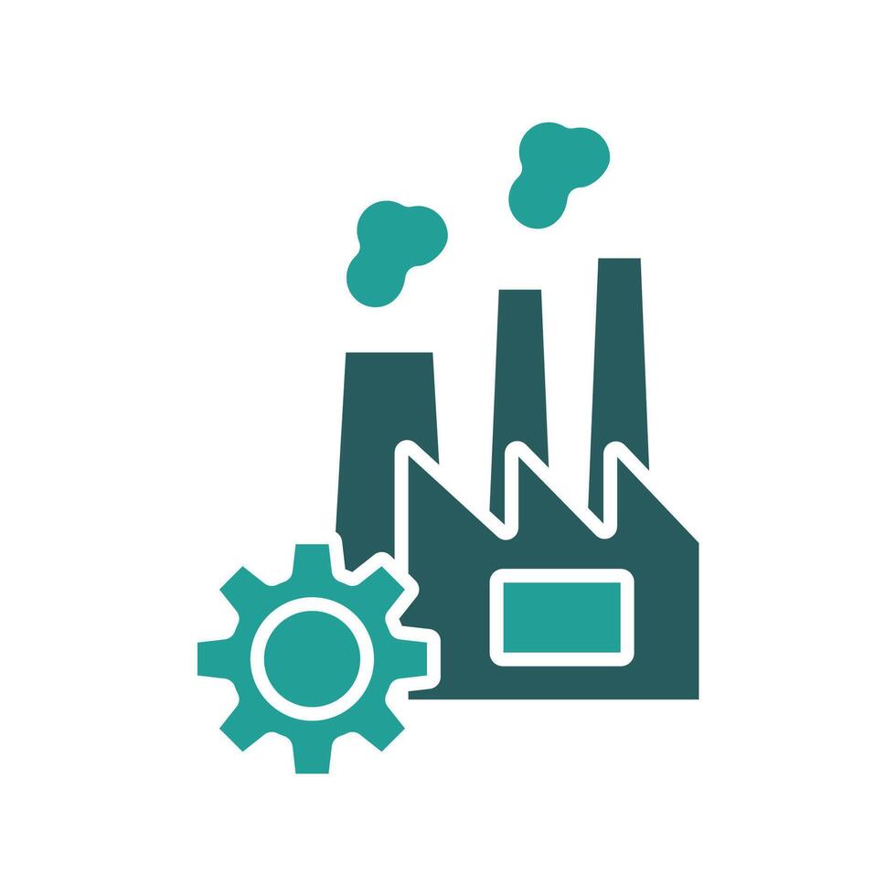 manufacture icons colors design vector