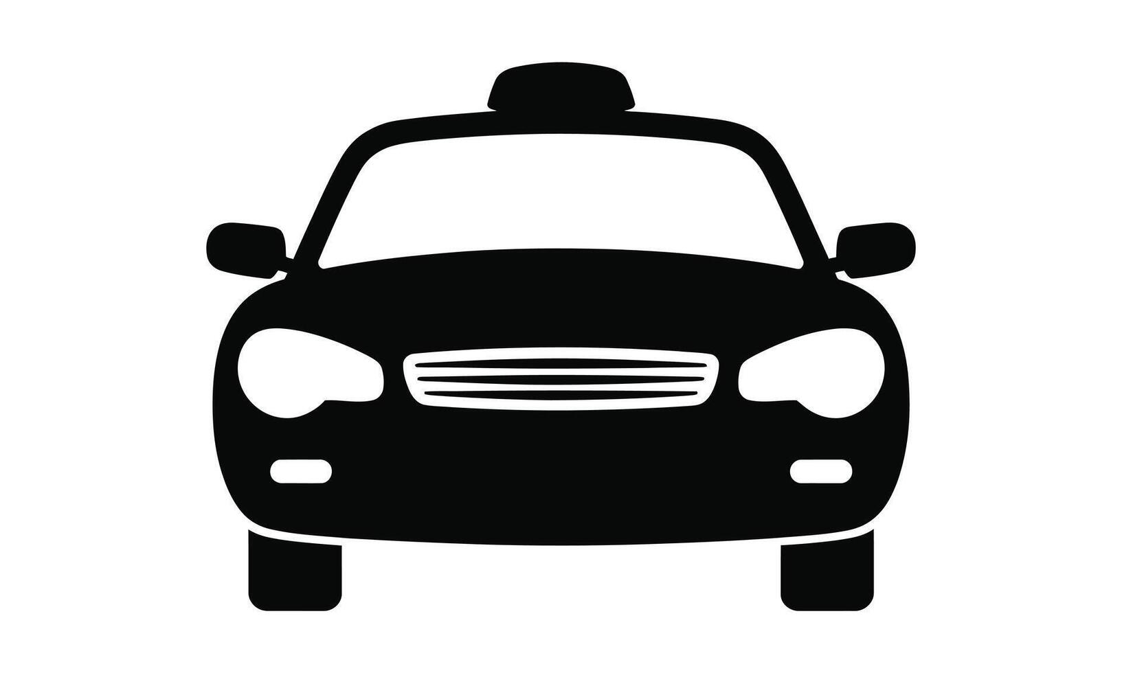 Collection of automotive silhouettes silhouette vector