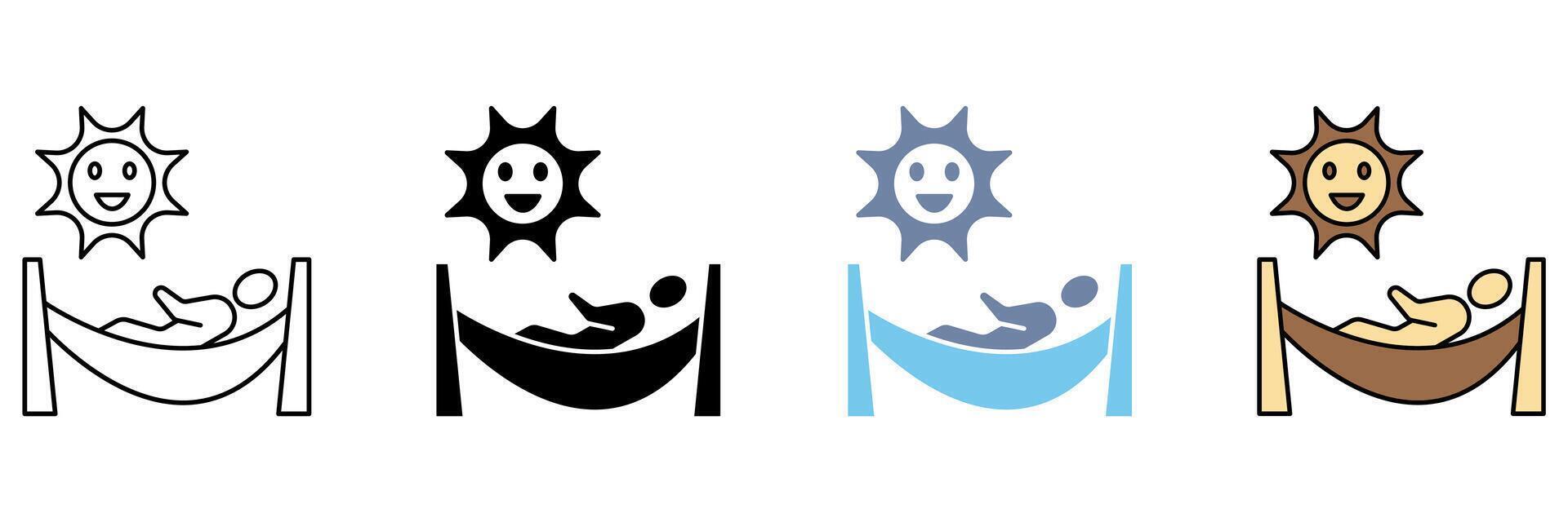 NAP concept line icon. Simple element illustration. vector