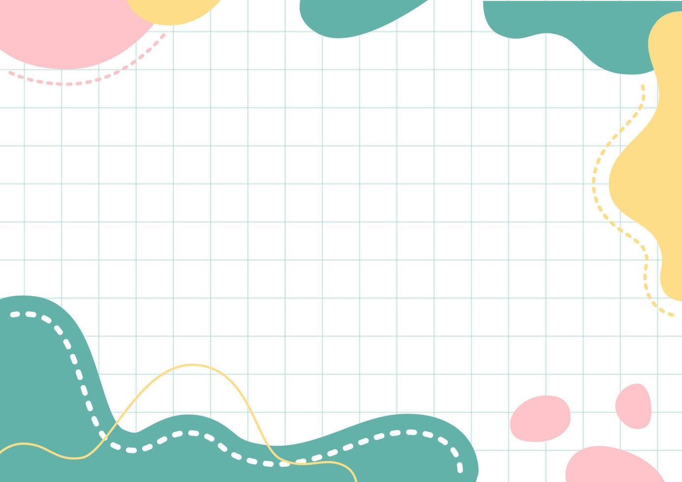 Colorful abstract grid background vector