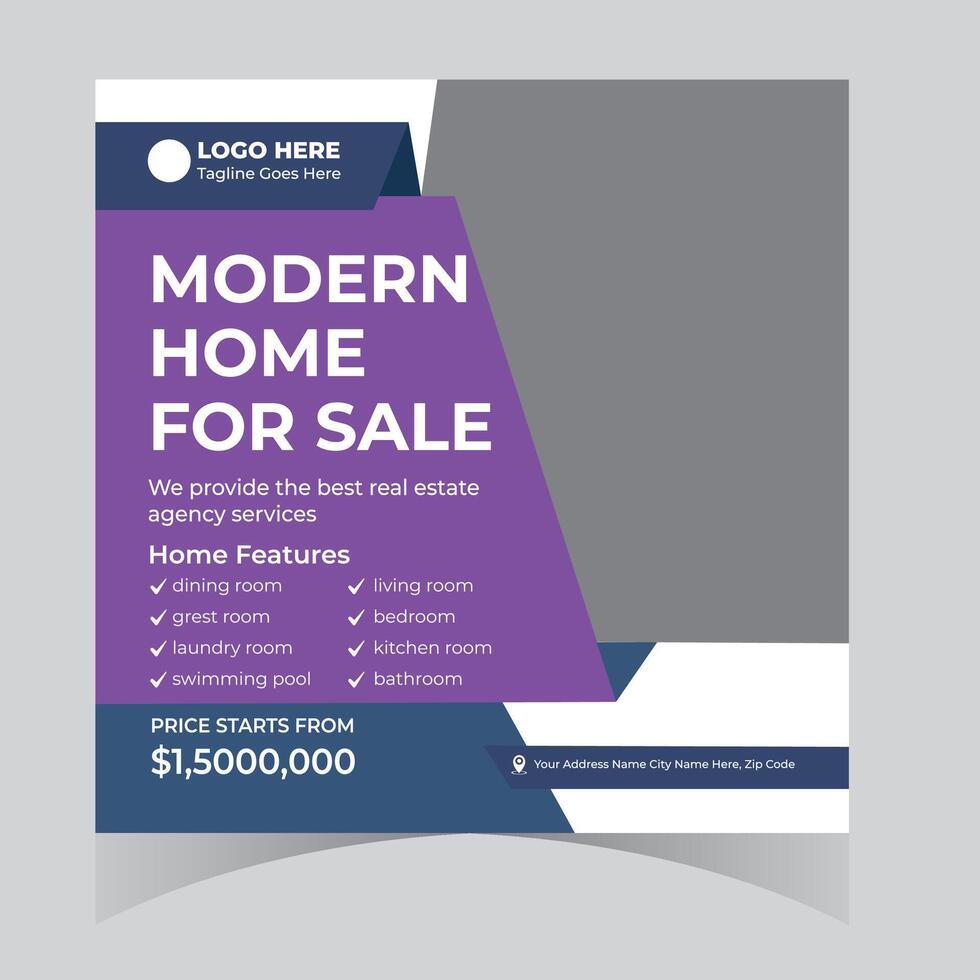 Stunning Modern Home for Sale in Prime Location Luxurious Amenities Elegant Design - Professional digital artwork with vibrant colors and detailed composition vector