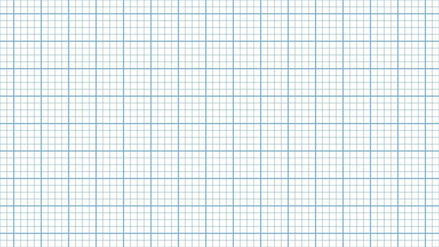 Blue engineering graph paper grid with fine lines for technical drawing drafting plotting mathematical diagram design school notebook precision pattern layout symmetry accuracy vector