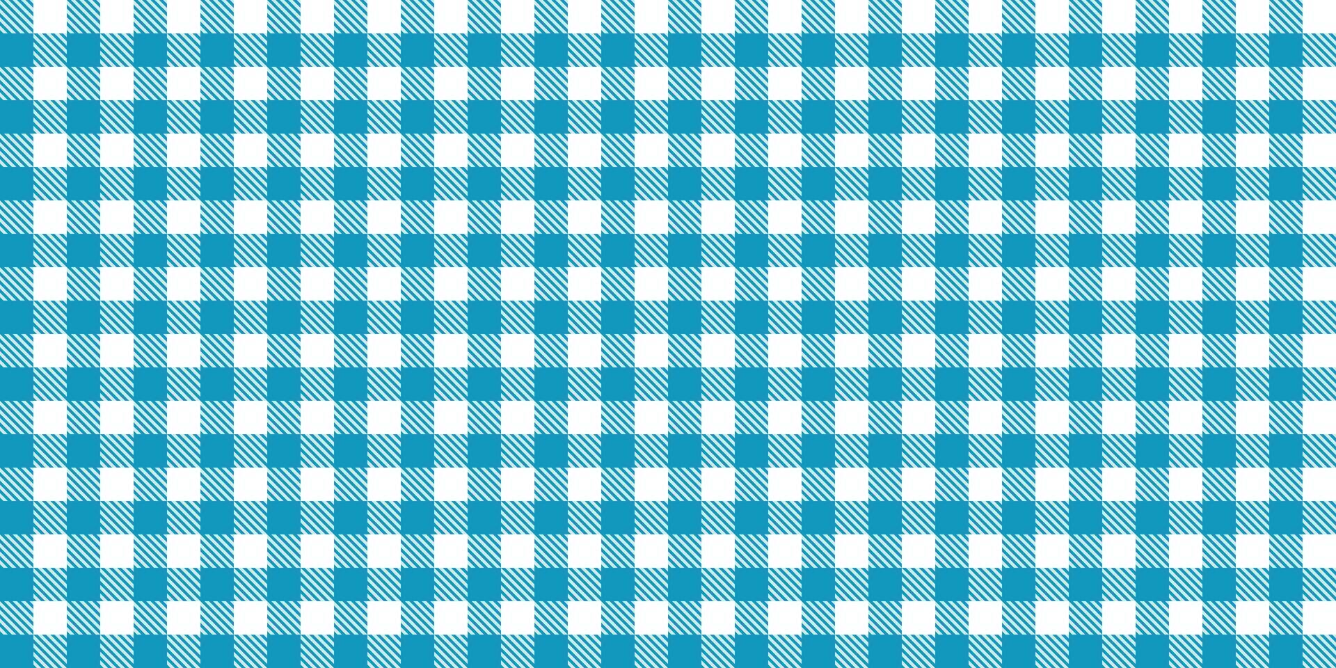 Seamless pattern with blue and white gingham check design, classic picnic style fabric texture for clothing, kitchen decor, or summer tablecloths and retro textile applications vector