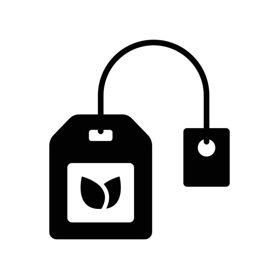 Tea Bag and Cup Icons vector