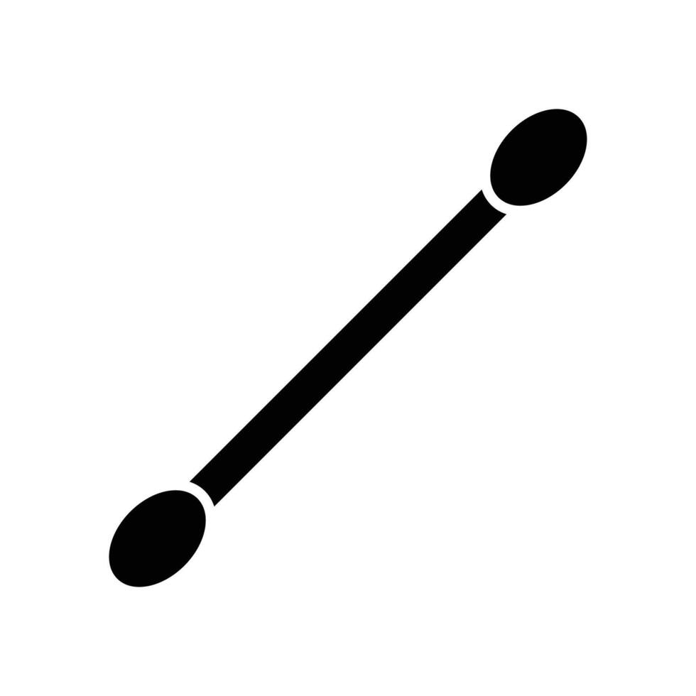 Single Use Cotton Swab vector