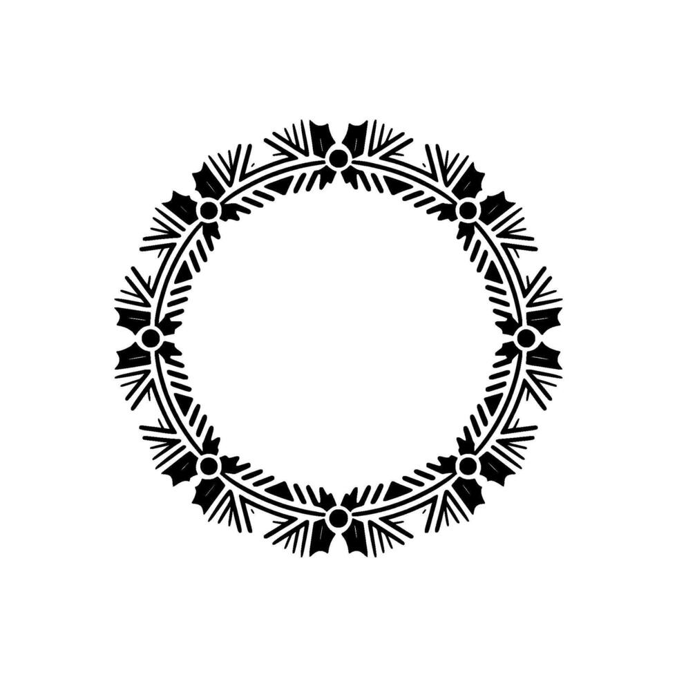 Intricate Tribal Frame, Vintage Ornamentation, Circular vector