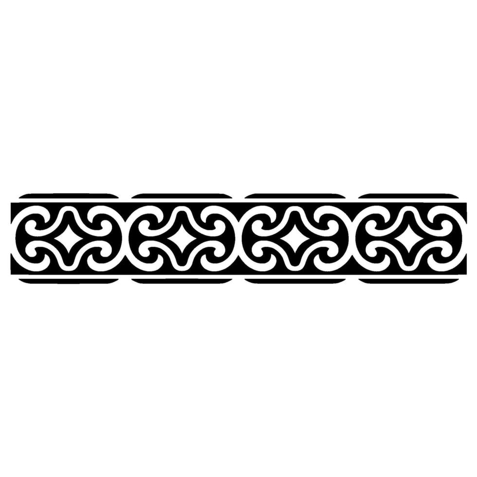 Intricate Celtic Border, Vintage , Elegant Ornamentation, Decorative vector