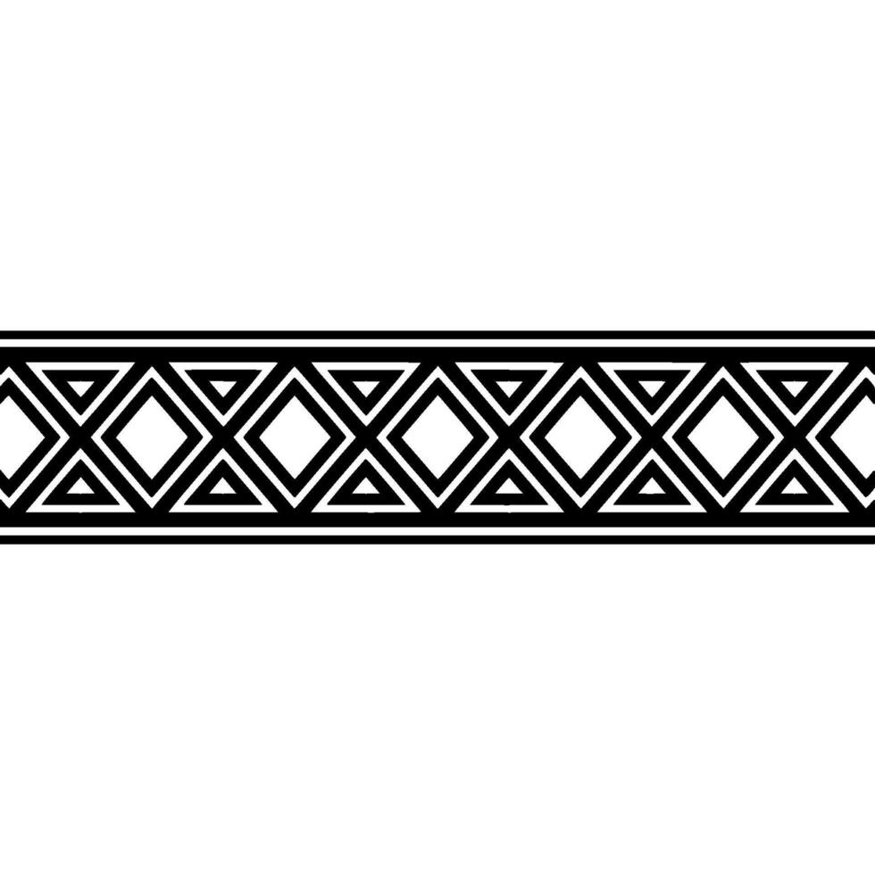 Geometric Deco Border, Minimalist Pattern, Elegant, Art deco vector
