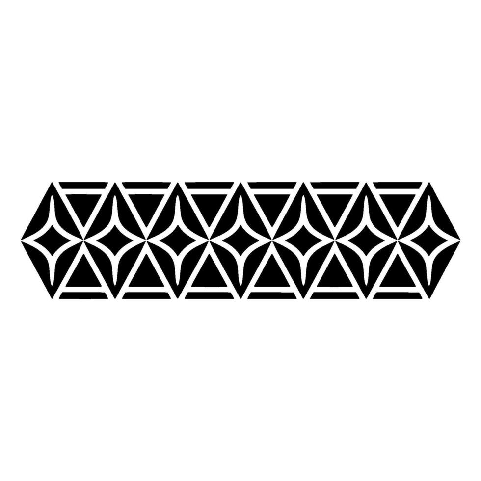 Geometric Hexagonal Pattern, Minimalist - Hexagon vector