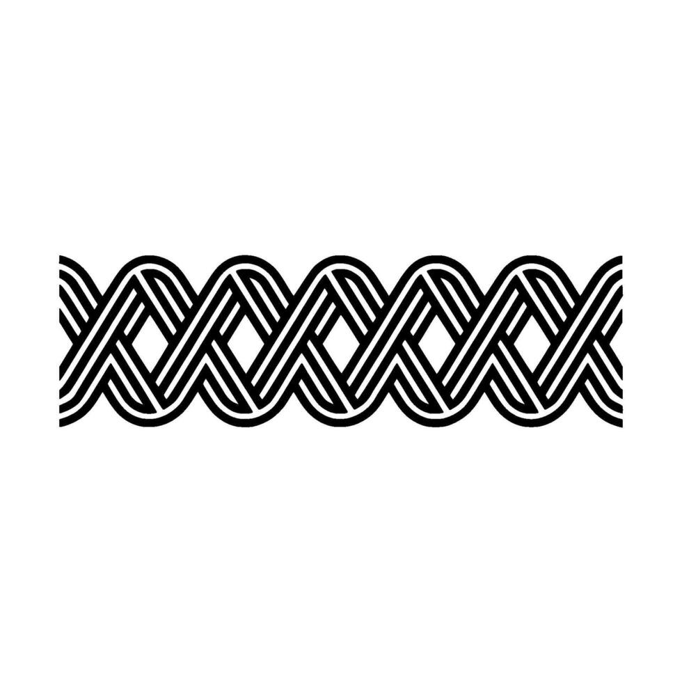 Geometric Woven Pattern, Minimalist , Linear Texture vector