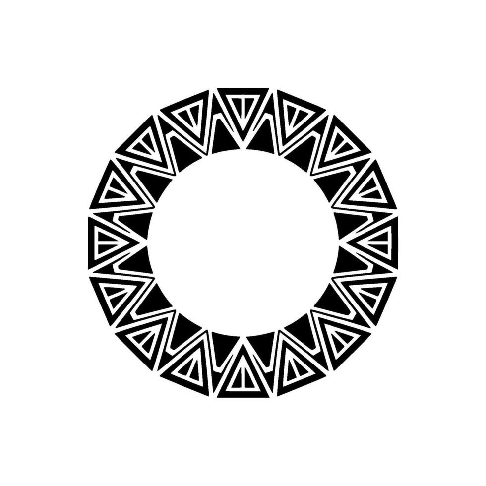 Geometric Circle Pattern, Minimalist , Abstract Art - Geometry vector