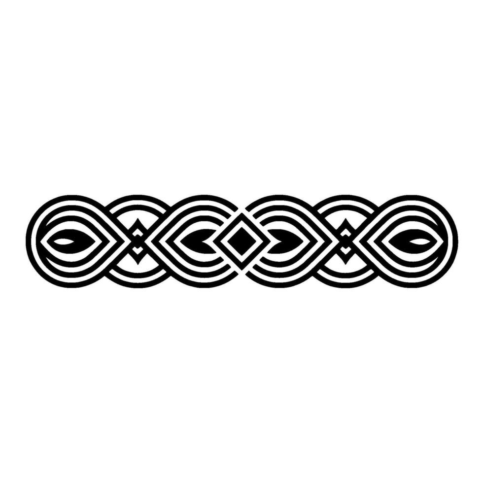 Art Deco Border Geometric Ornamentation, Elegant, Ornament vector