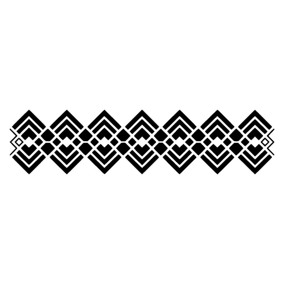 Geometric Border, Art Deco Pattern, Minimalist, Modern vector