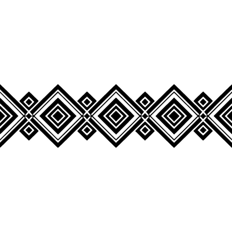 Geometric Diamond Border, Minimalist , Modern Pattern, Minimalism vector