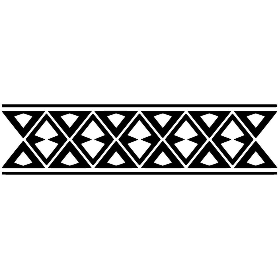 Geometric Border, Art Deco Pattern, Minimalist, Textile vector