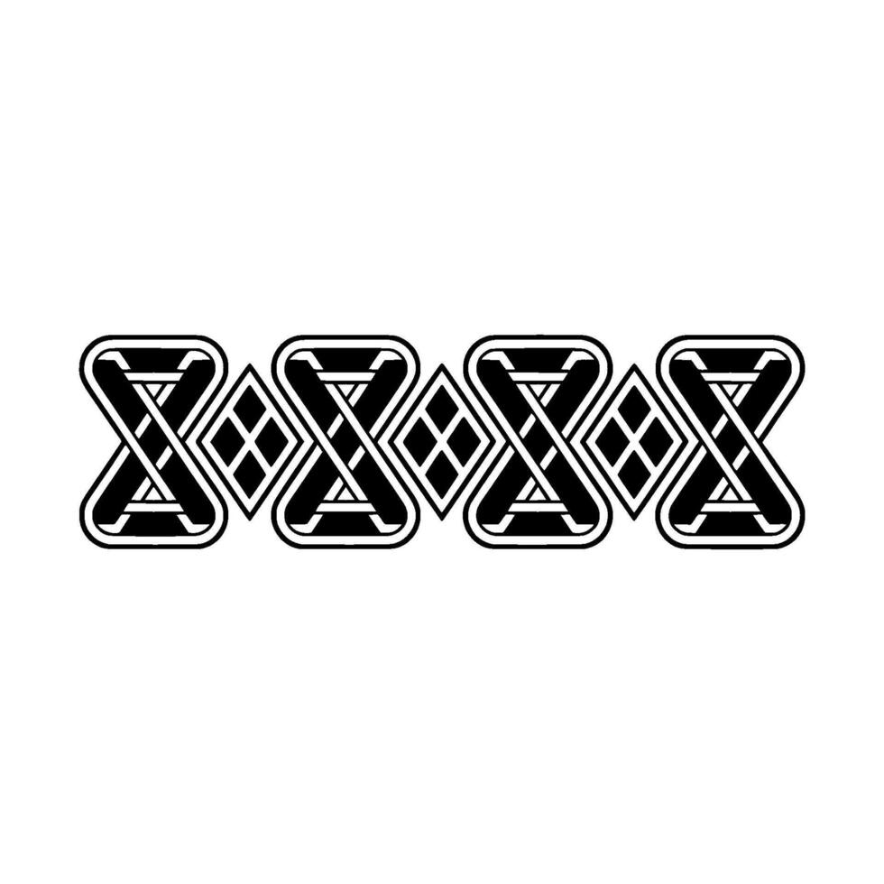 Infinite Loops Geometric Symmetry, Minimalist vector