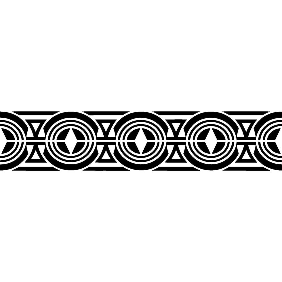 Geometric Border, Art Deco Pattern, Stylized, Artdeco vector