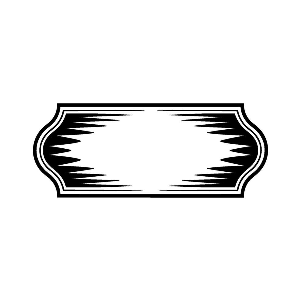 Geometric Ornament, Minimalist Badge vector
