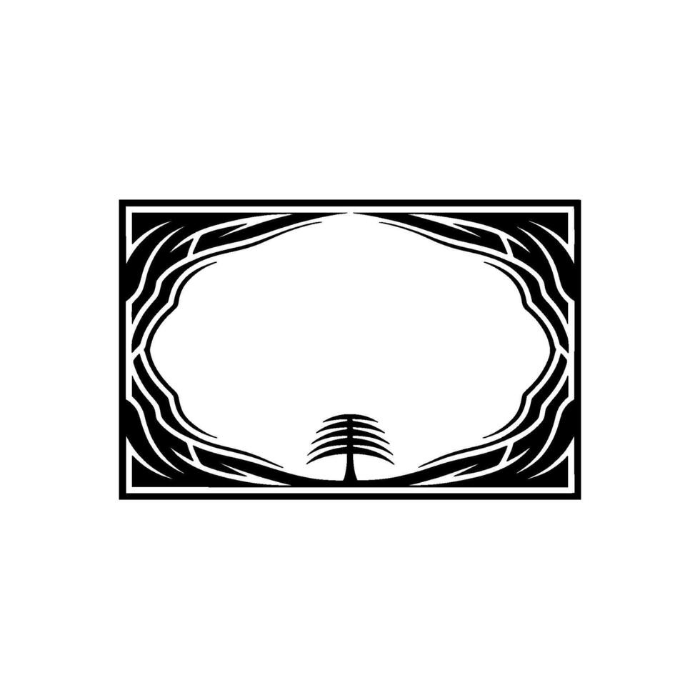 Geometric Cedar Frame, Symbolic Resilience vector