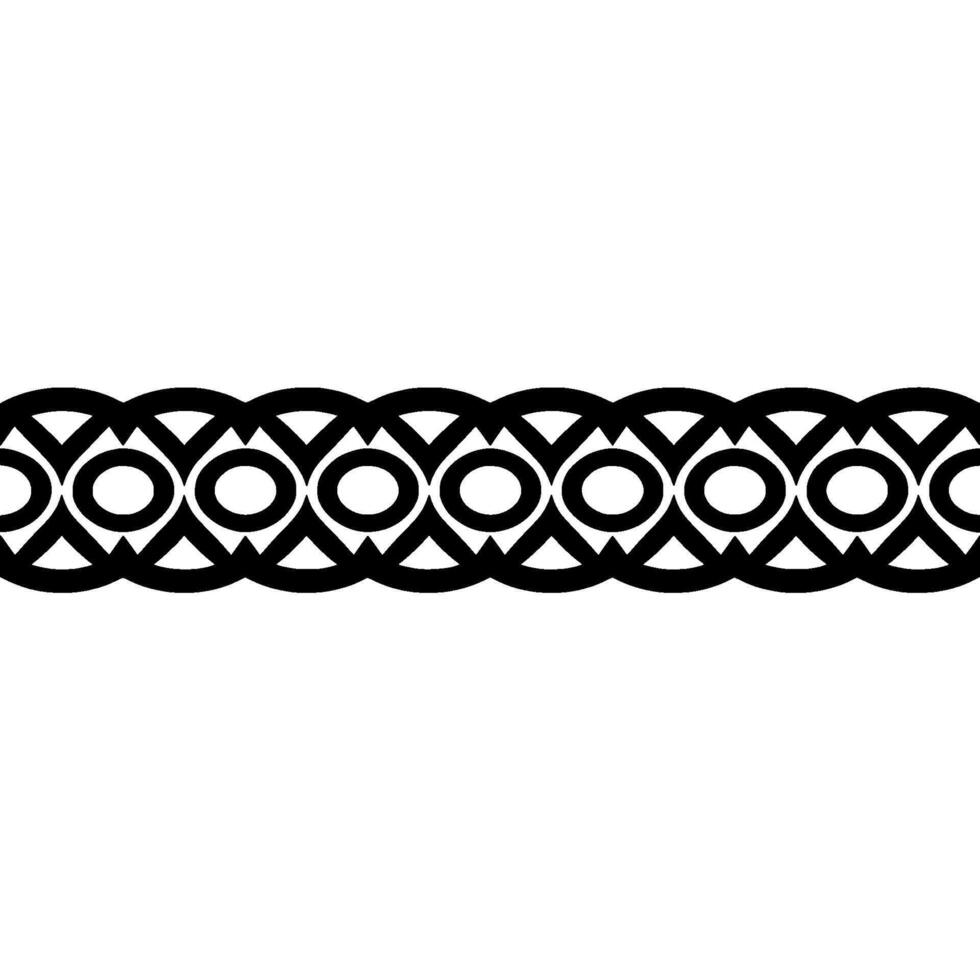 Geometric Circle Border, Minimalist, Pattern vector