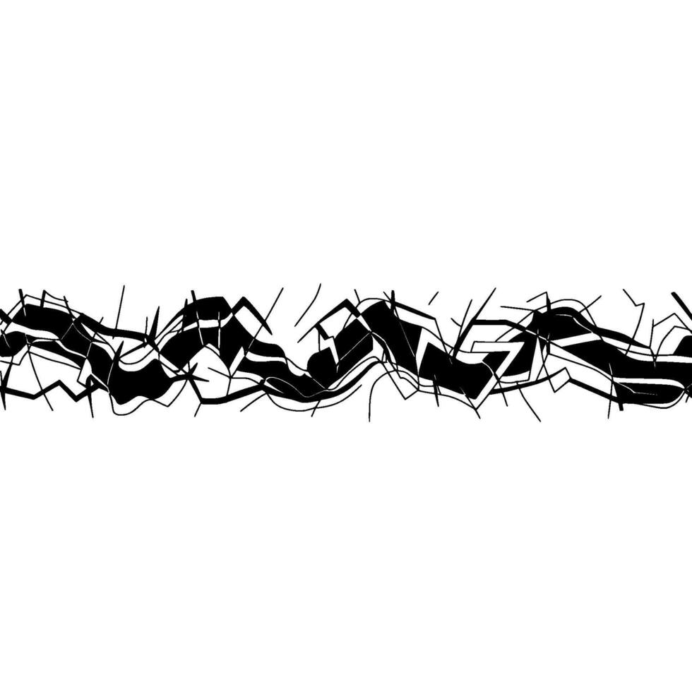 Abstract Wave, Fragmented Lines, Minimalist Texture vector