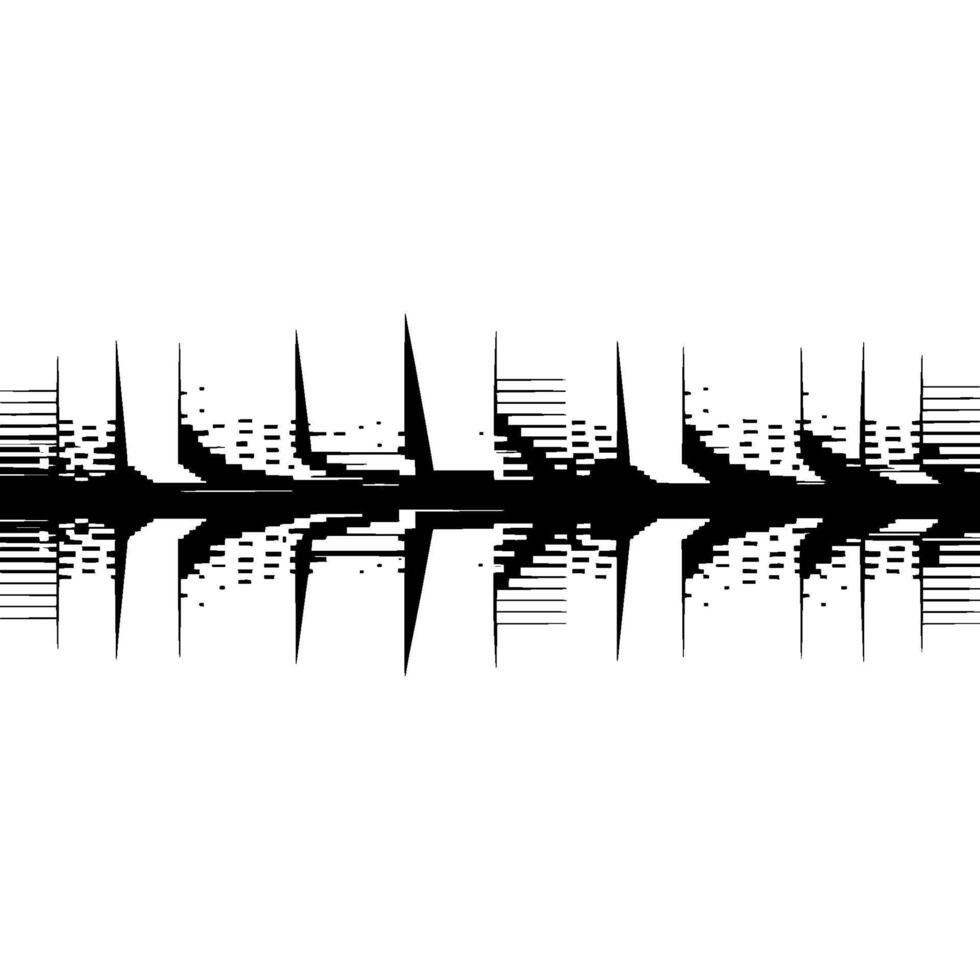 Abstract Geometric Wave, Minimalist Texture vector