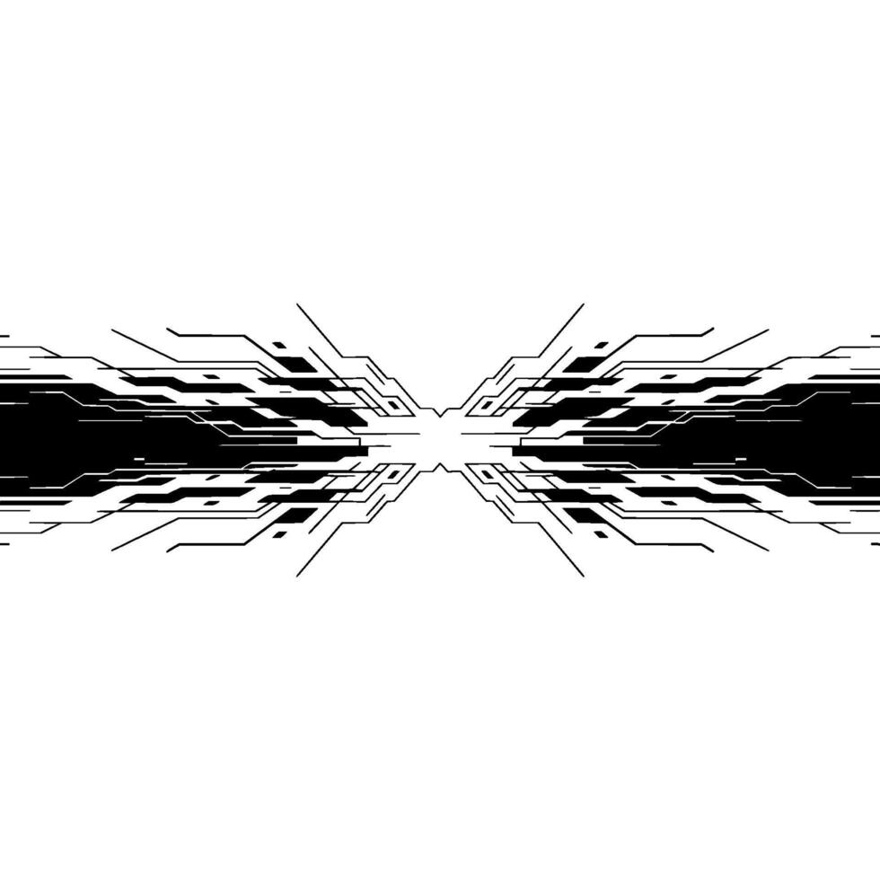 Digital Convergence Abstract Circuitry Expansion vector