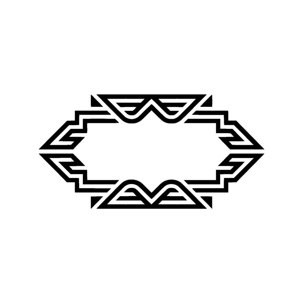 Geometric Frame, Minimalist , Abstract Outline vector