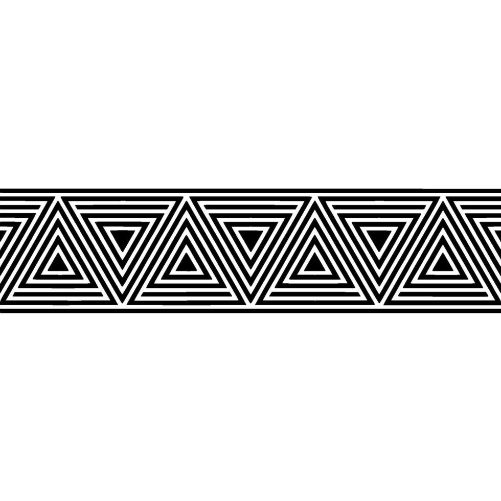Geometric Deco Border, Subtle Radial Texture vector