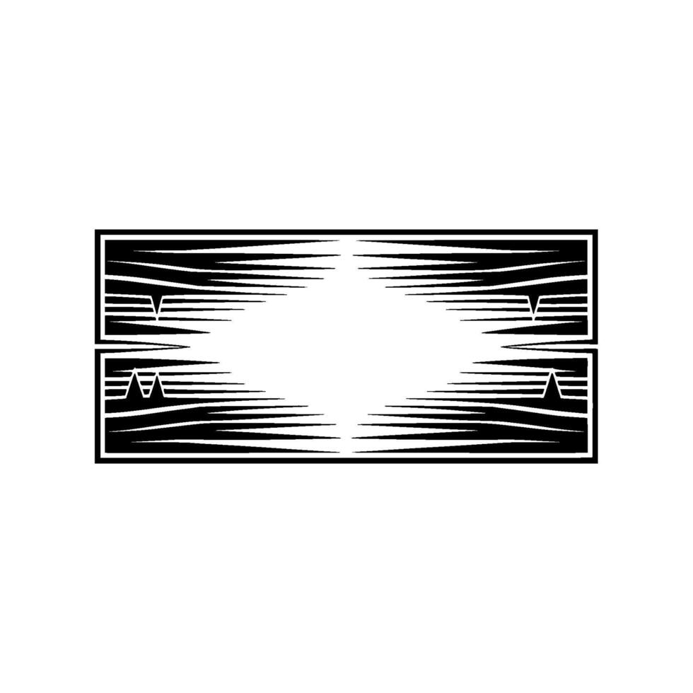 Abstract Waveform, Geometric Motion, Minimalist vector