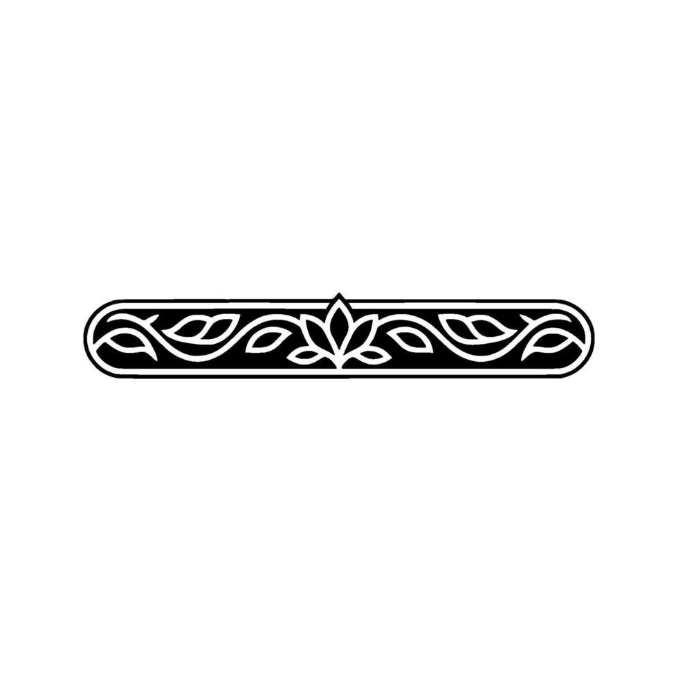 Intricate Celtic Border, Elegant Ornamentation - Vintage vector