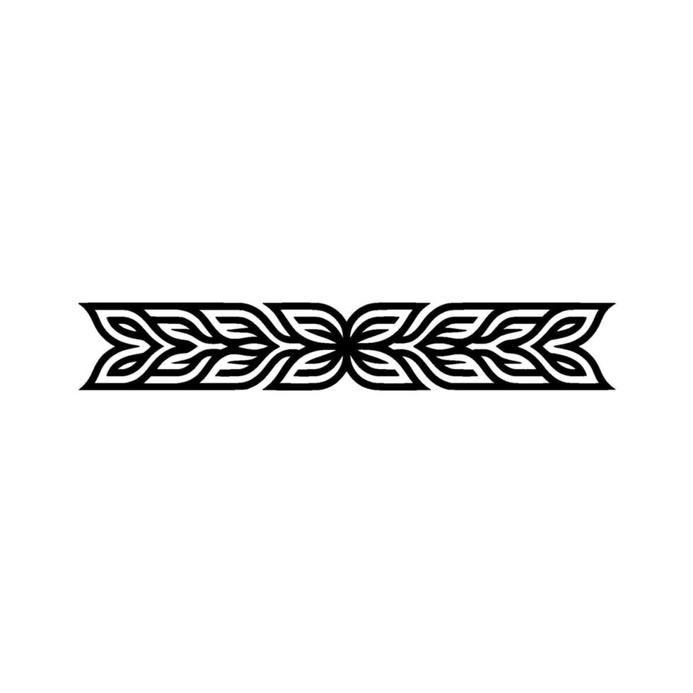 Celtic Border, Intricate Line Art, Vintage vector