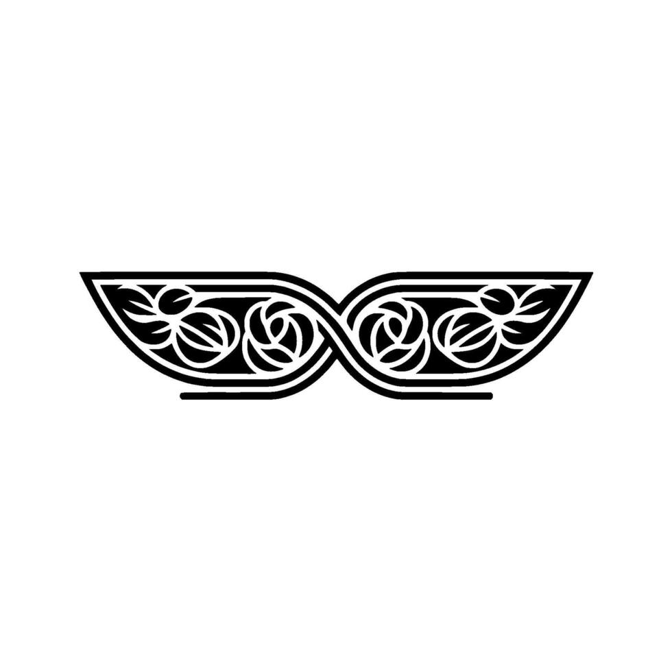 Intricate Celtic Knot, Symbolic , Vintage Aesthetic vector