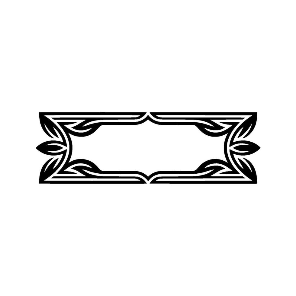 Elegant Art Deco Frame, Minimalist , Vintage Aesthetic vector