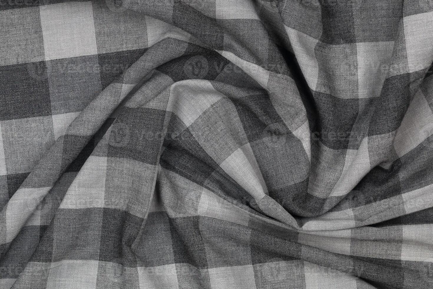 crumpled cloth texture for pattern and background photo