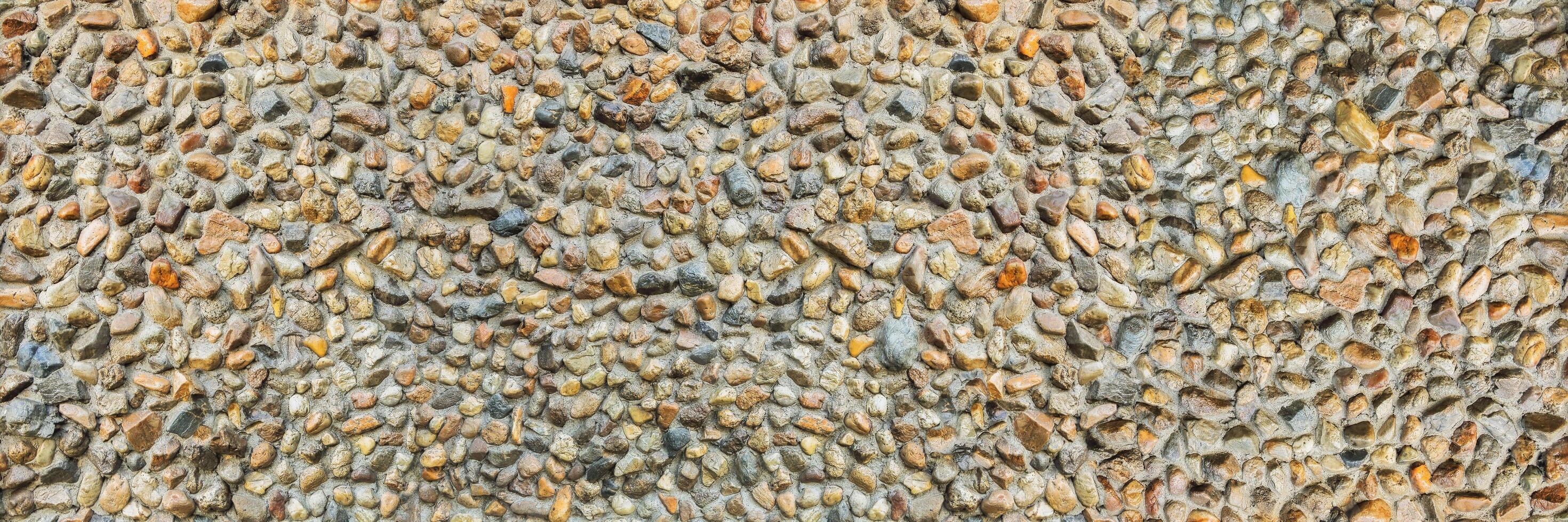 pebble in cement texture for pattern and background photo