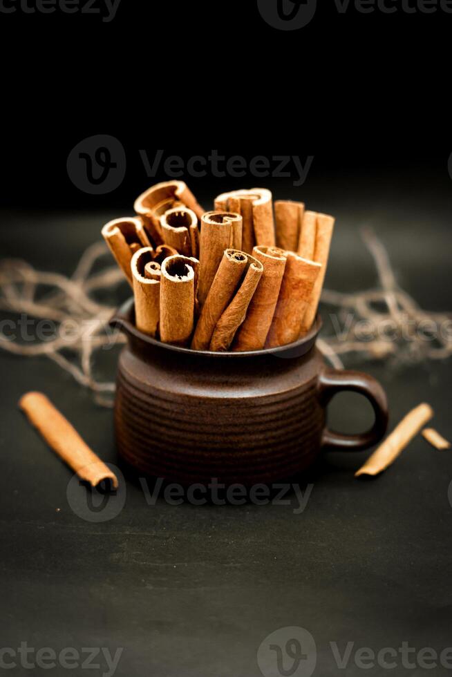 Rustic Cinnamon Sticks with Natural Props photo