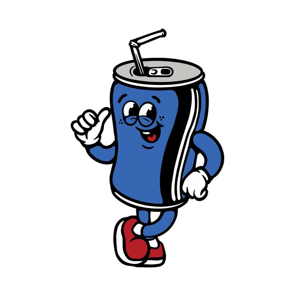 BOTTLE CARTOON CHARACTER vector