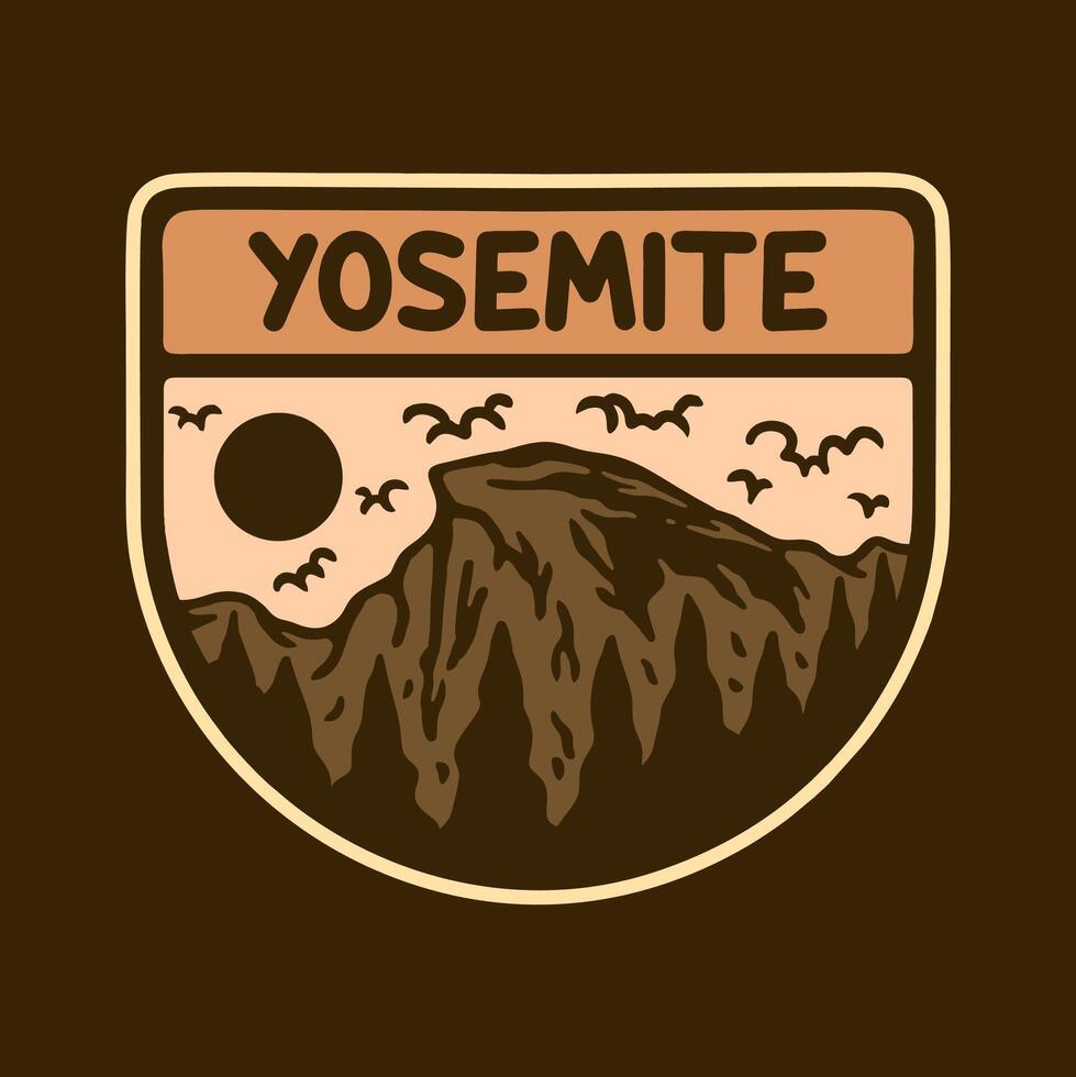 YOSEMITE NATIONAL PARK vector