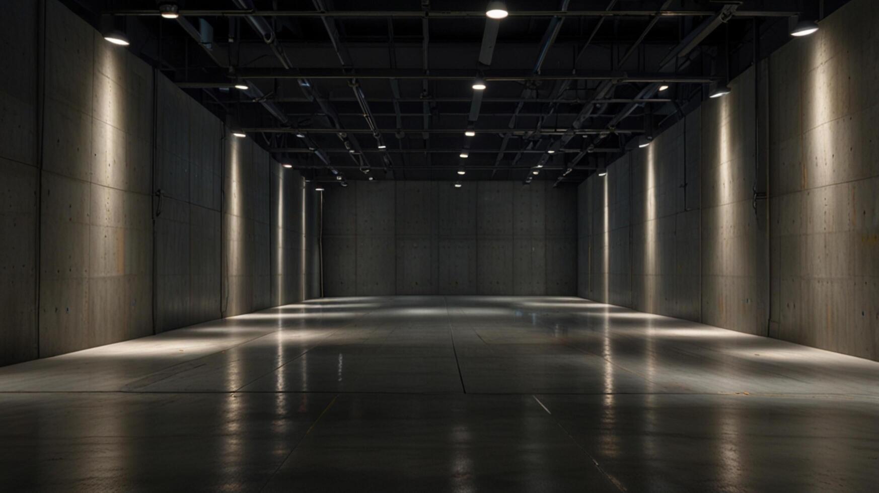 Empty Industrial Space photo