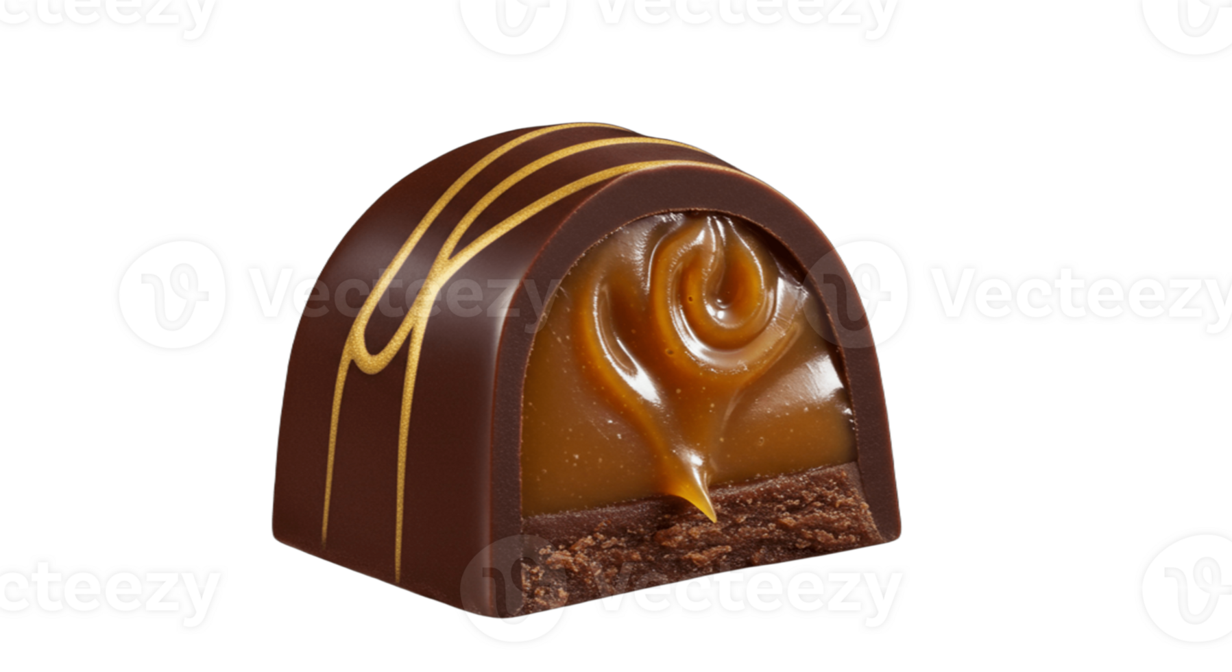 Chocolate candy on a transparent background png