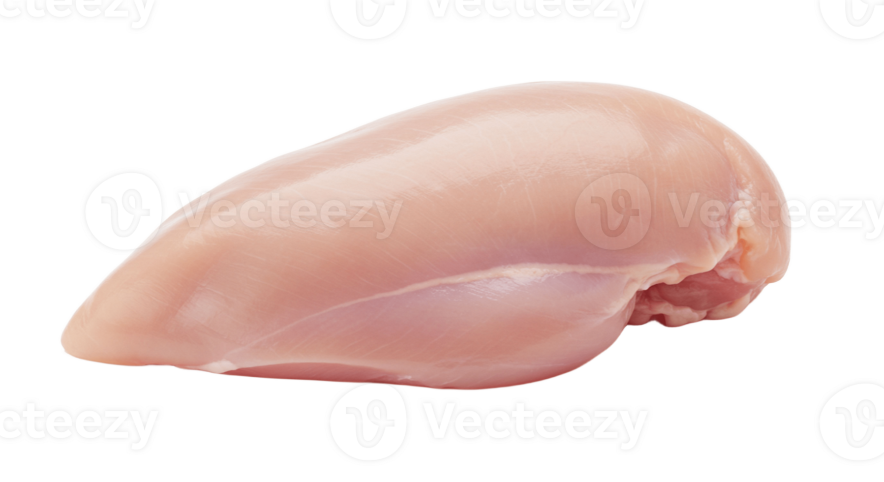 Raw Chicken Breast on Transparent Background png